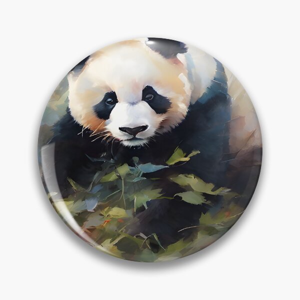 Item preview, Panda bear in the colorful underforest designed and sold by Didier Junk.