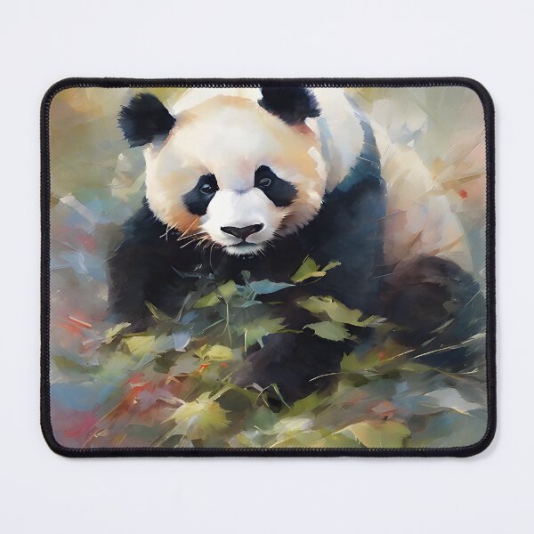 Item preview, Panda bear in the colorful underforest designed and sold by Didier Junk.