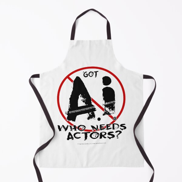 Item preview, ‘Got AI Who Needs Actors?  -  For Light Backgrounds designed and sold by The Imagination Source™.