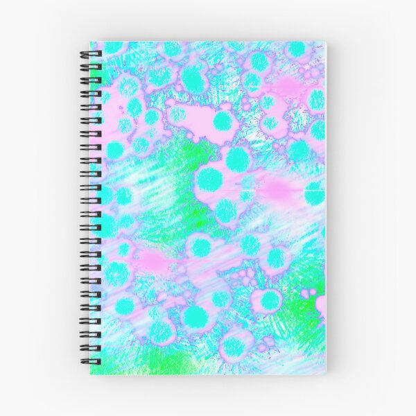 Item preview, Saturation turquoise dots, pouring paint purple designed and sold by Florvolcanica.