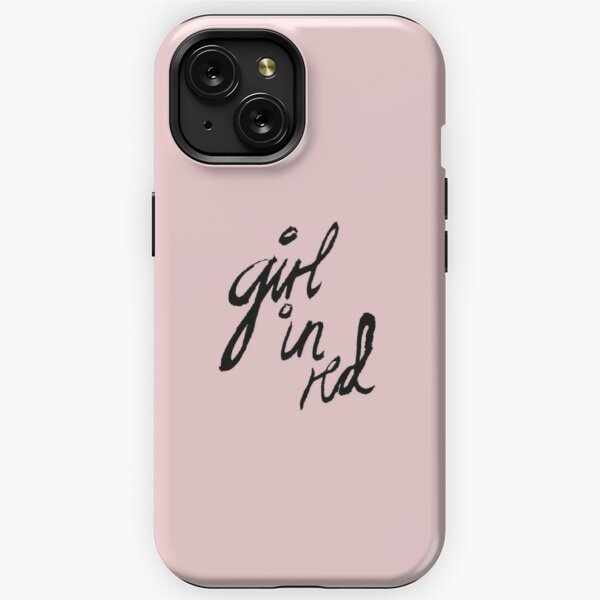 girl in red iPhone Tough Case