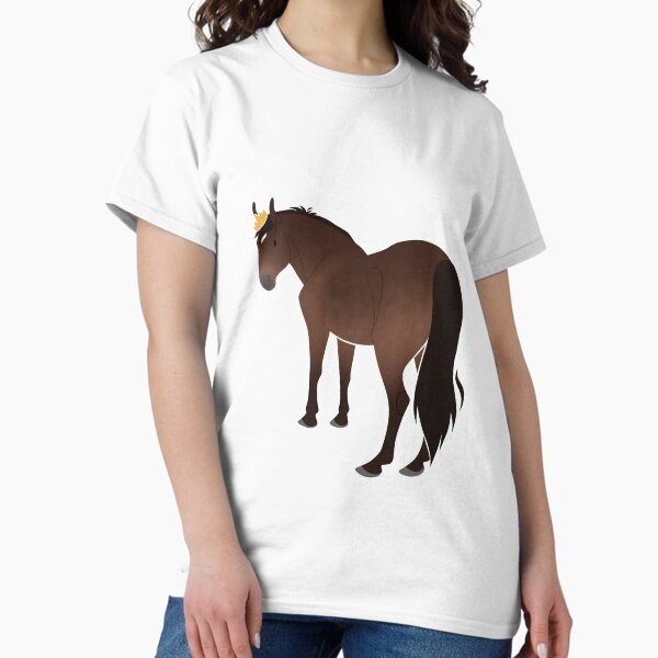 Aperçu de l'œuvre Cheval bai avec couronne créée et vendue par peyeqart.
