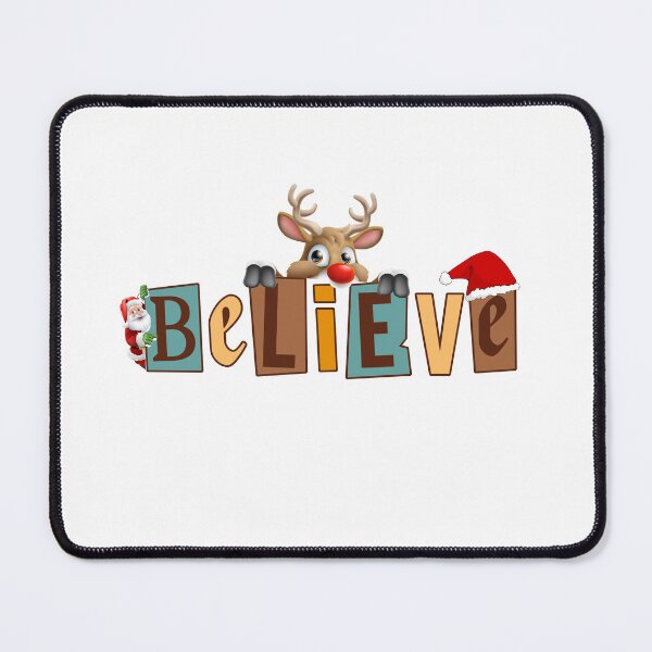 Item preview, Christmas Believe Christmas Party Christmas designed and sold by Stickers Designer.