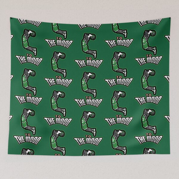 Item preview, Celtics Basketball ‘To The Moon’ designed and sold by cogopen.