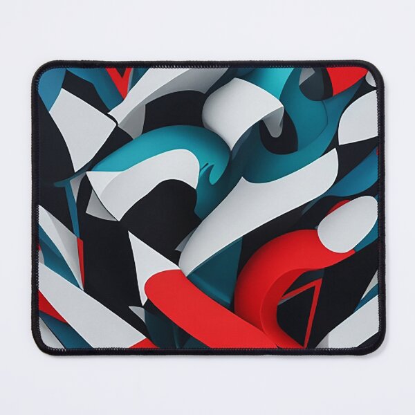 Item preview, 3d modern multicolor art painting with dissolved colors designed and sold by Carlos Gudino.