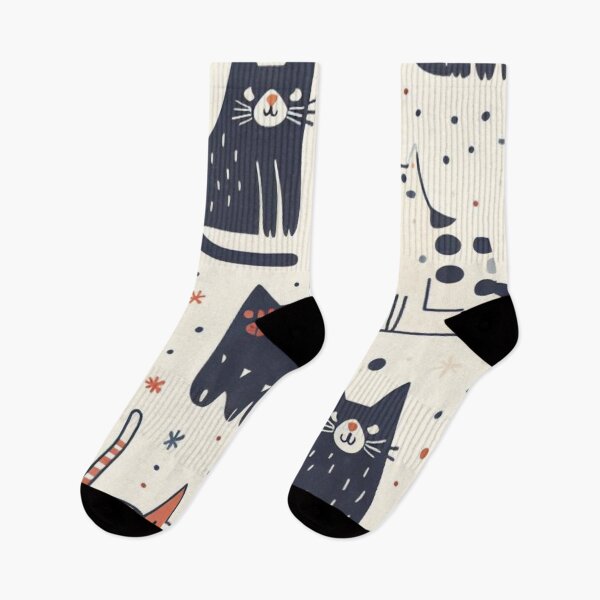 Item preview, Scandinavian style cat print on designed and sold by ExtraMessages.