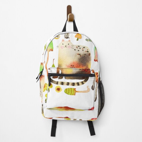 Item preview, A Lazy Cat And Dancing Mushroom designed and sold by chuchuyi.