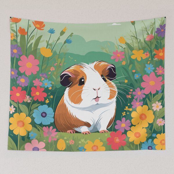 Item preview, Guinea Pig Artwork designed and sold by WildlifeInc.