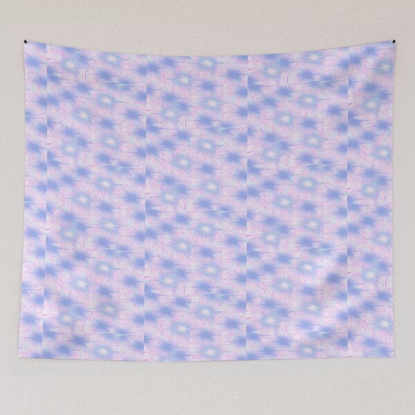 Item preview, Cyborg masterpiece blink cyan dots and magenta wavy designed and sold by Florvolcanica.