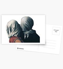 The lovers- rene magritte Postcards
