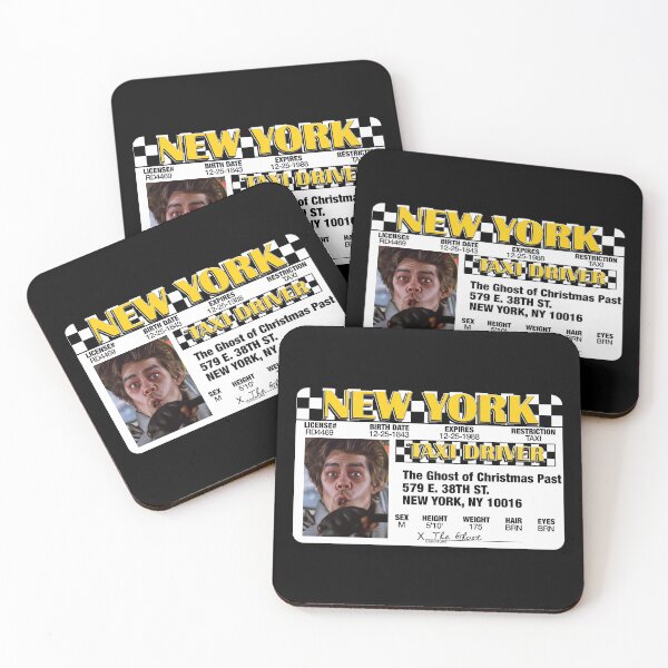 Item preview, Ghost of Christmas Past Taxi License / Scrooged designed and sold by ourkid.