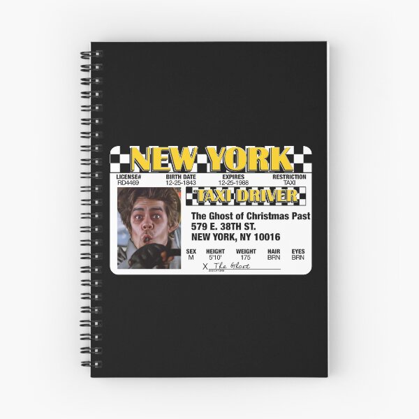 Item preview, Ghost of Christmas Past Taxi License / Scrooged designed and sold by ourkid.