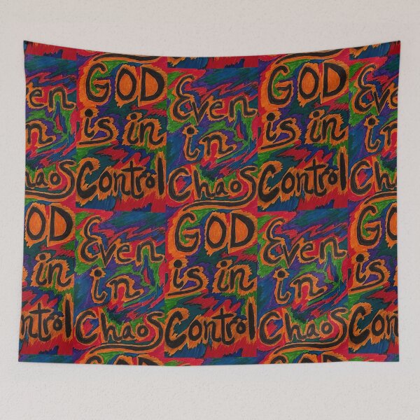 Item preview, Even in Chaos, God is in Control  designed and sold by AnnetteSmiddy.