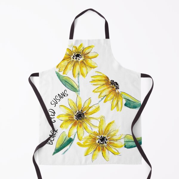 Item preview, Black Eyed Susans Watercolor designed and sold by Color Chicago.