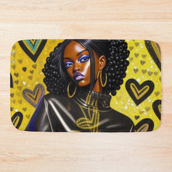 Item preview, Black heart fashion print  designed and sold by Roxburylane.