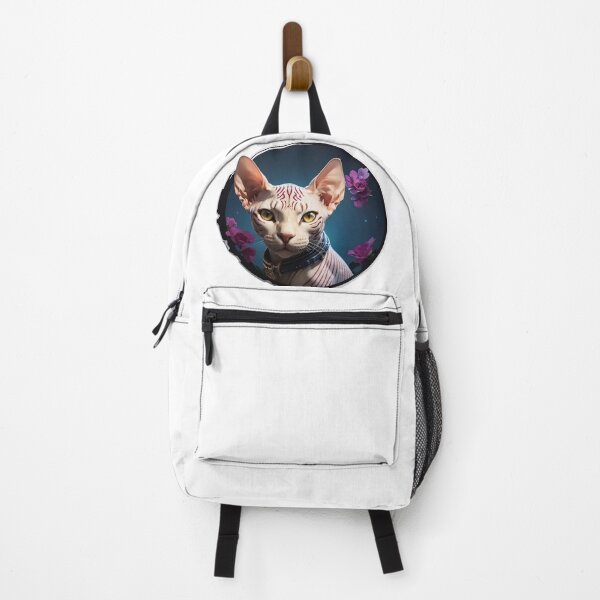 Item preview, A Sphynx Cat with Yellow Eyes and a Collar designed and sold by Robo-toons.