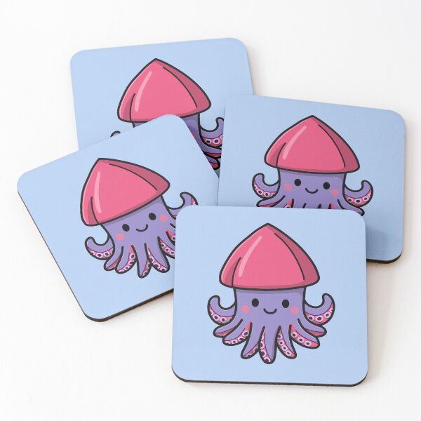 Item preview, Cute Squid Cartoon designed and sold by MoasisArt.
