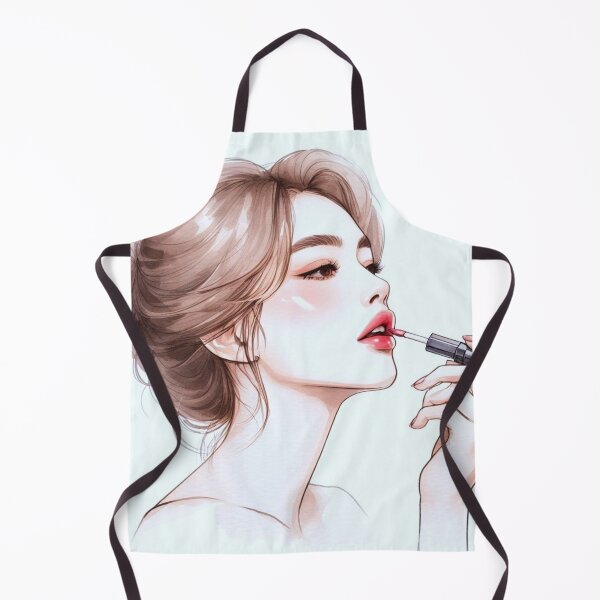 Item preview, A woman applying lipstick. designed and sold by growing-mom.