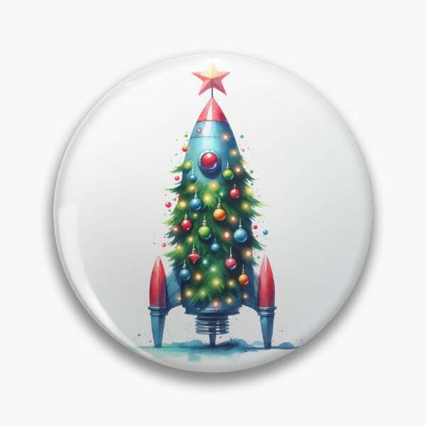 Aperçu de l'œuvre Fusée de Noël créée et vendue par Emitropy.