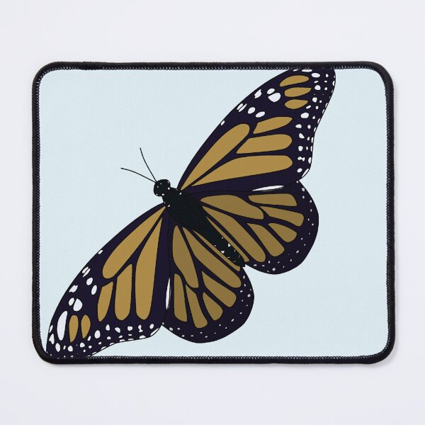 Item preview, Muted Yellow Orange Butterfly designed and sold by Cutsiecottage.
