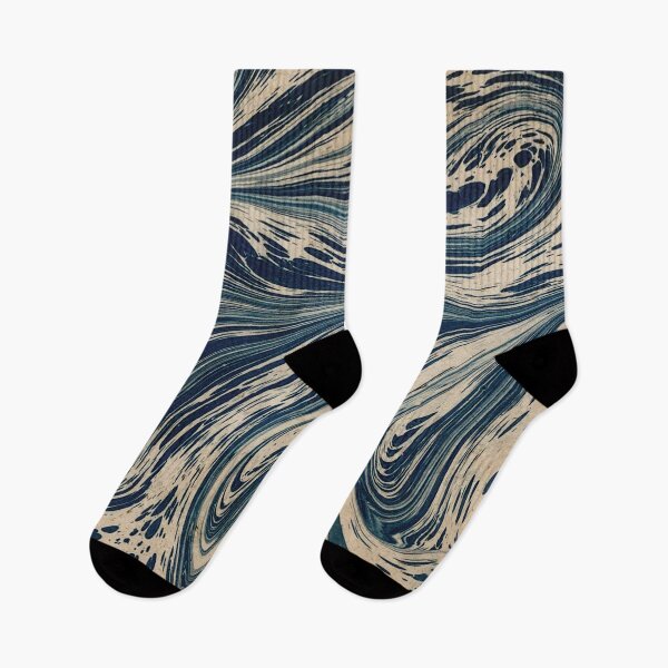 Item preview, Indigo Marbled Swirl designed and sold by Rachel Grunig.