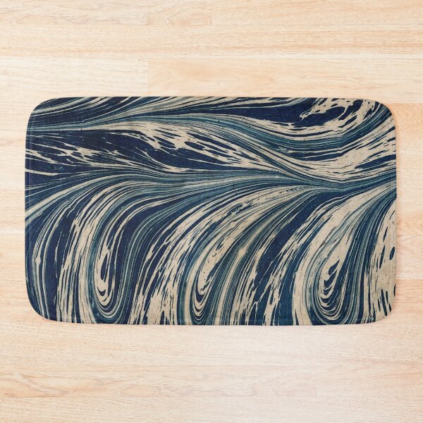 Item preview, Indigo Marbled Swirl designed and sold by Rachel Grunig.