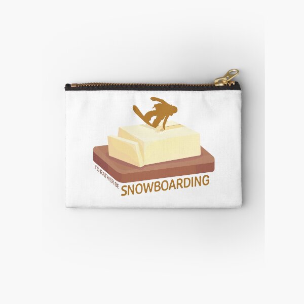 Item preview, Snowboard Butter Carving | I'd Rather Be Snowboarding designed and sold by KlehmInTime.