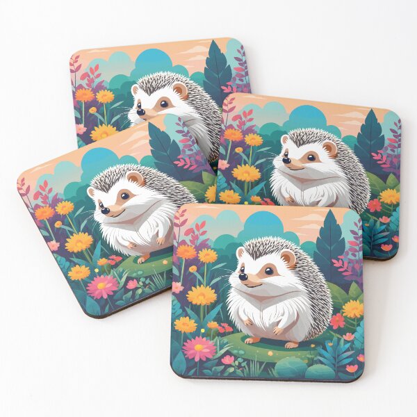 Item preview, Hedgehog Artwork designed and sold by WildlifeInc.