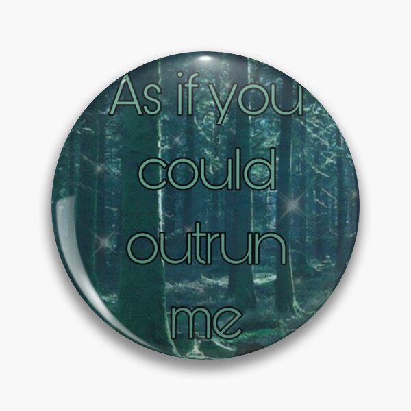 Item preview, As if you could outrun me... designed and sold by bleachbrain.