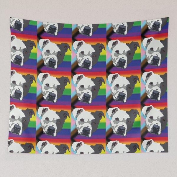 Item preview, Copy of Copy of Progress grey pitbull  designed and sold by LeahcarsArt.