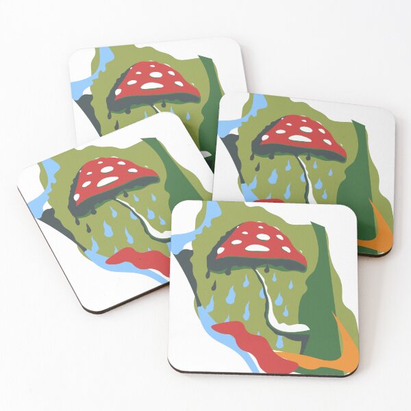 Item preview, Rain under a Spring Mushroom  designed and sold by artbyadamh.