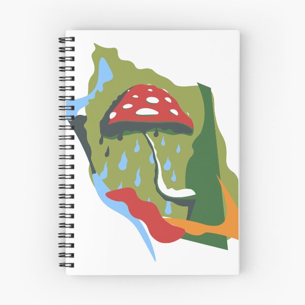 Item preview, Rain under a Spring Mushroom  designed and sold by artbyadamh.