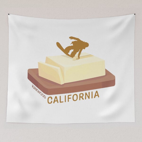 Item preview, Snowboard Butter Carving | Kirkwood California designed and sold by KlehmInTime.
