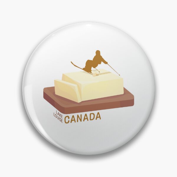 Item preview, Ski Butter Carving | Lake Louise Canada designed and sold by KlehmInTime.