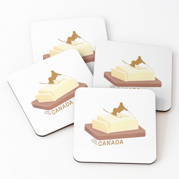Item preview, Ski Butter Carving | Lake Louise Canada designed and sold by KlehmInTime.