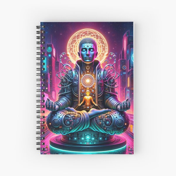 Item preview, Cyberpunk Buddha: Fusion of Spirituality designed and sold by william martz.