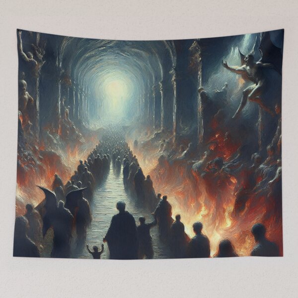 Item preview, Dante's Inferno designed and sold by ClassicRetroism.