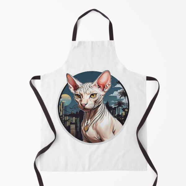 Item preview, A Sphydrah Cat with a City Skyline in The Background designed and sold by Robo-toons.