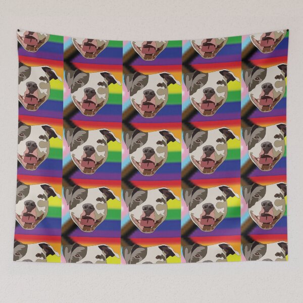 Item preview, Copy of Copy of Copy of Copy of Progress grey pitbull  designed and sold by LeahcarsArt.