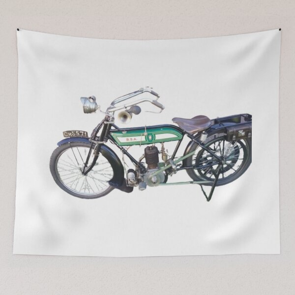 Item preview, BSA old motorcycle. designed and sold by voyagerone510.