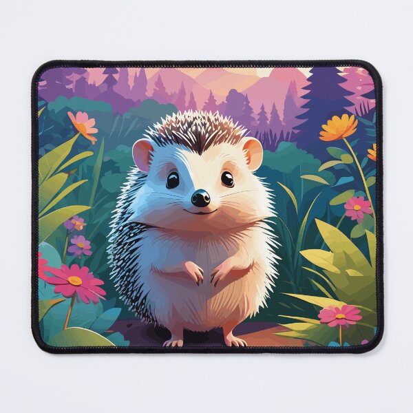 Item preview, Hedgehog Artwork designed and sold by WildlifeInc.