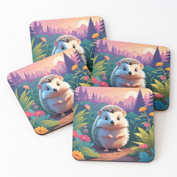 Item preview,  Hedgehog Artwork designed and sold by WildlifeInc.