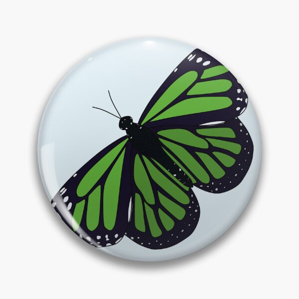 Item preview, Muted Green Butterfly designed and sold by Cutsiecottage.