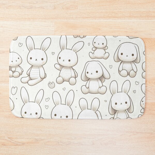 Item preview, Rabbit doll pattern. designed and sold by growing-mom.