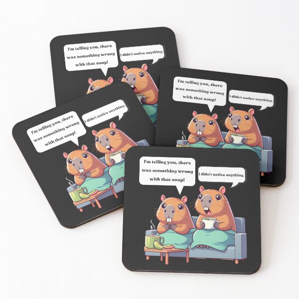 Item preview, Turned into a capybara designed and sold by Jaro90.