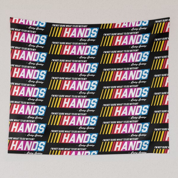 Item preview, Not Sure What To Do With My Hands / Talladega Nights designed and sold by ourkid.
