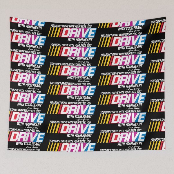 Item preview, Drive With Your Heart / Talladega Nights designed and sold by ourkid.