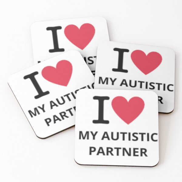 Item preview, I HEART MY AUTISTIC PARTNER designed and sold by KuntzRus.
