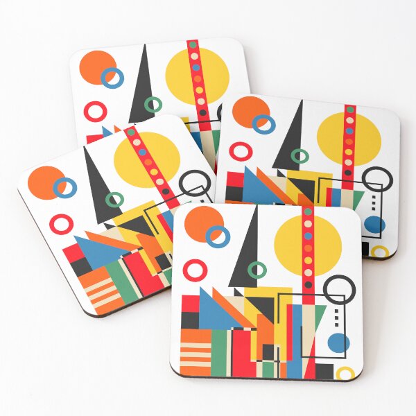 Item preview, Colorful Cityscape designed and sold by Jen Du.