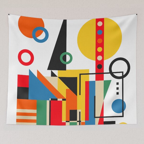 Item preview, Colorful Cityscape designed and sold by Jen Du.